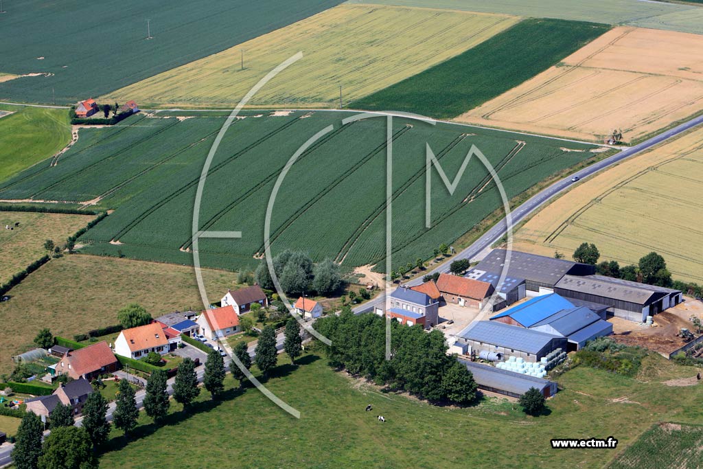 Photo arienne de Wemaers-Cappel