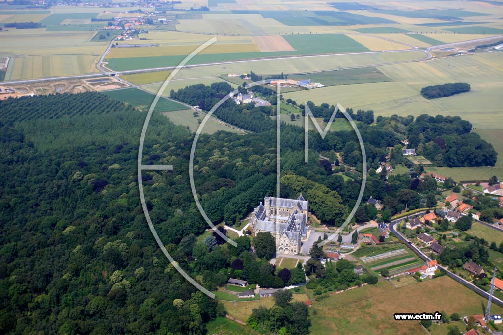 Photo arienne de Wisques