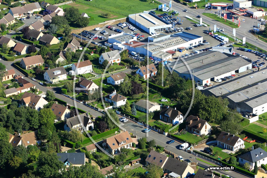 Photo arienne de Angerville-la-Campagne (Les Fayaux)