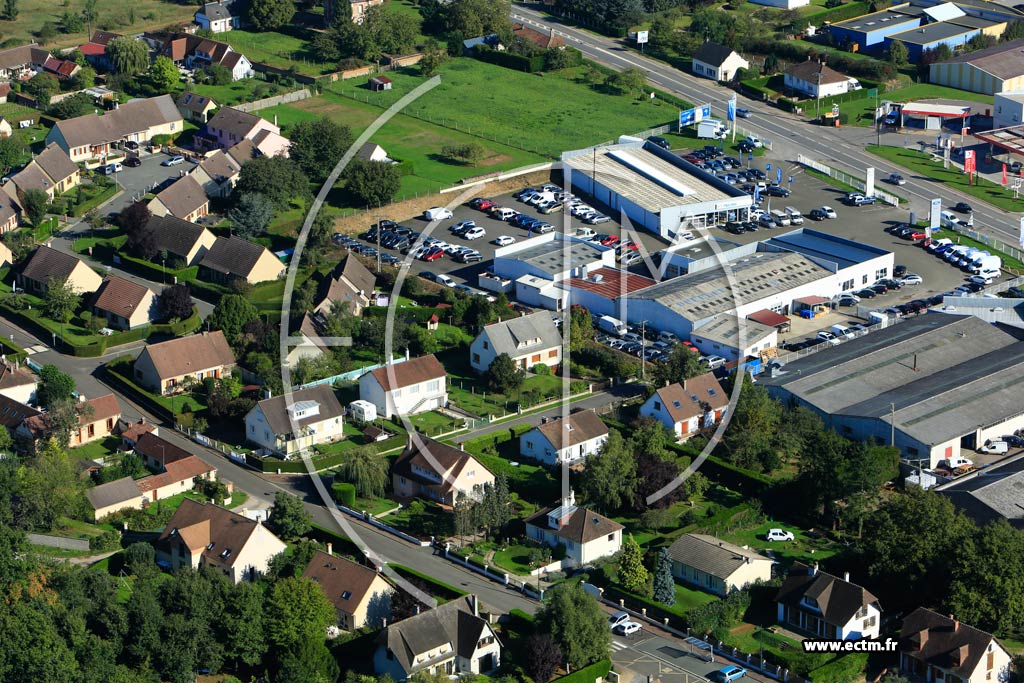 Photo arienne de Angerville-la-Campagne (Les Fayaux)