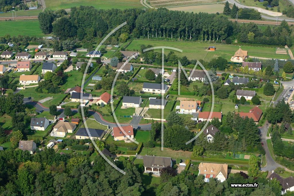 Photo arienne de Aulnay-sur-Iton