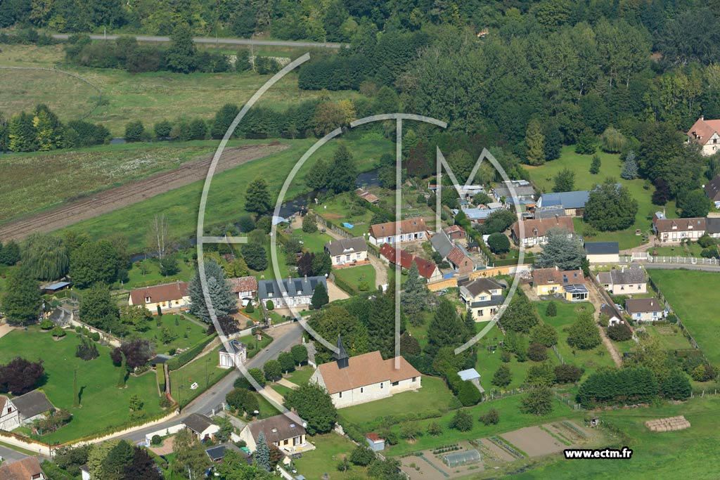 Photo arienne de Aulnay-sur-Iton