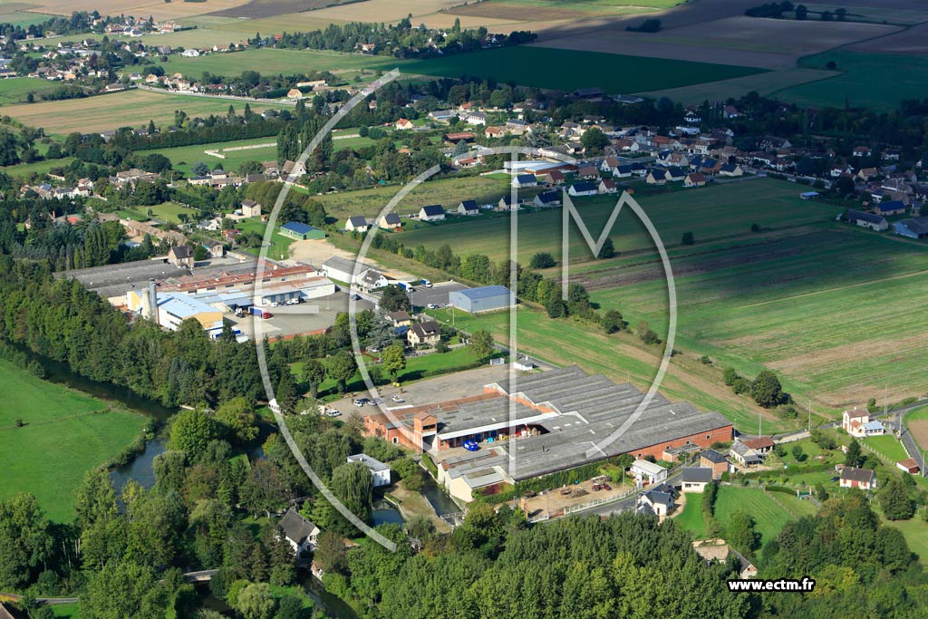 Photo arienne de Autheuil-Authouillet