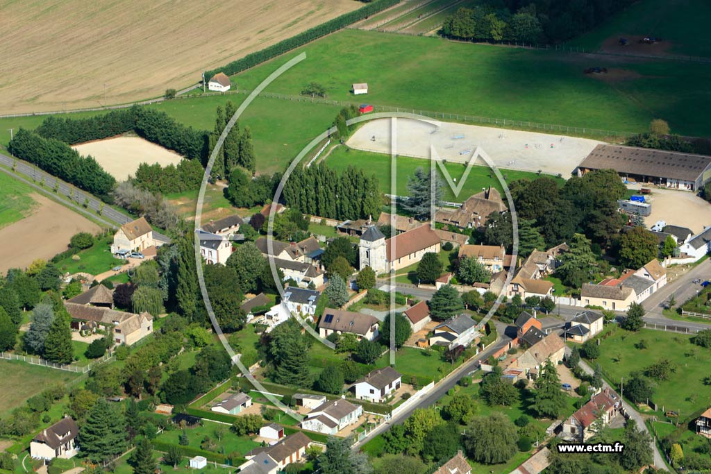 Photo arienne de Autheuil-Authouillet