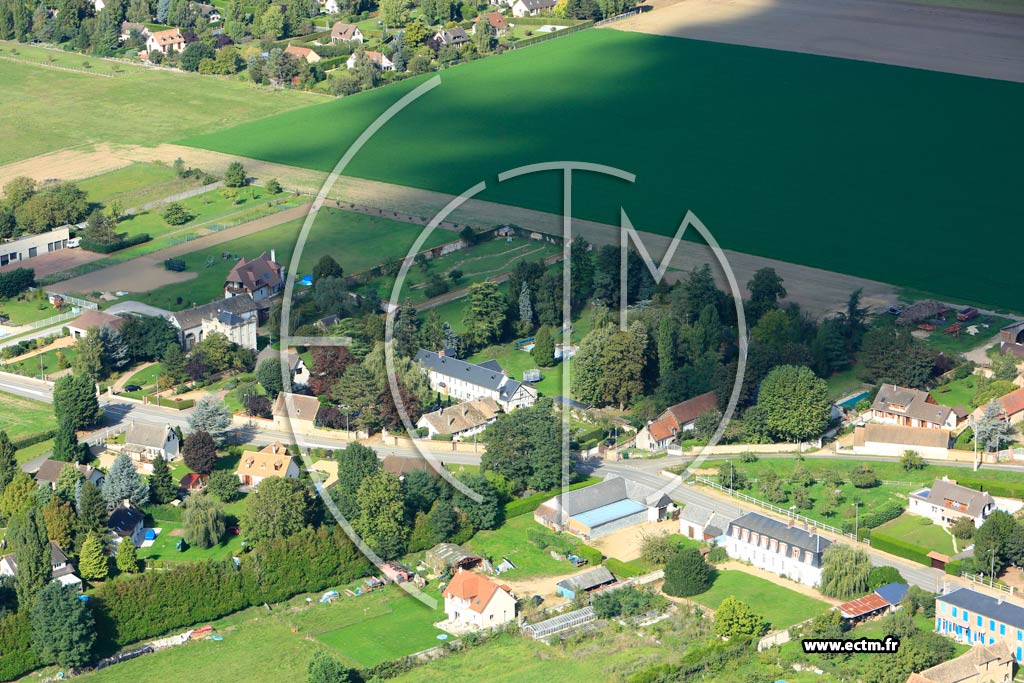 Photo arienne de Autheuil-Authouillet