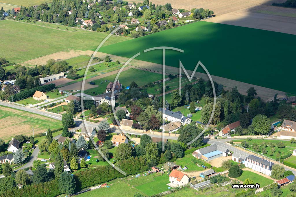 Photo arienne de Autheuil-Authouillet
