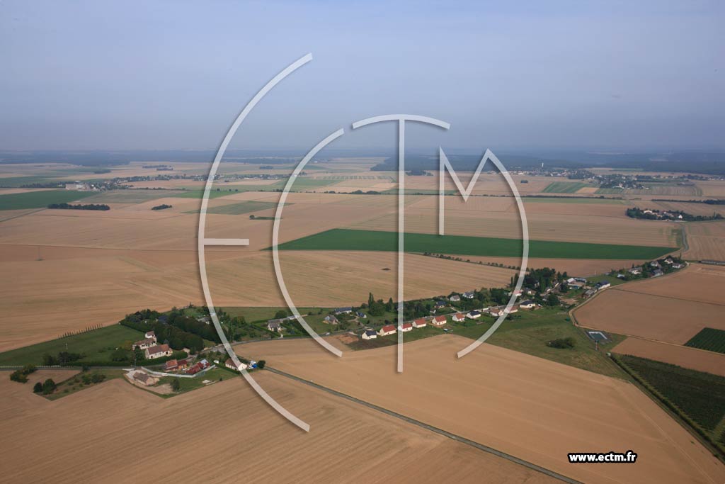 Photo arienne de Bernienville (Pithienville)