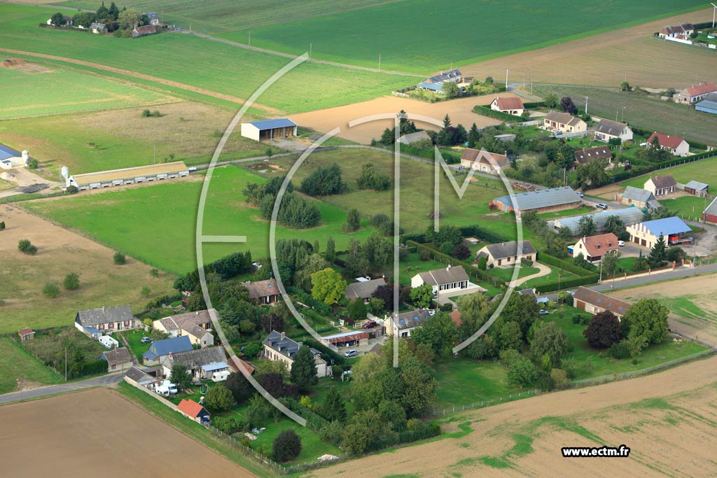 Photo arienne de Buis-sur-Damville (Pommereuil)