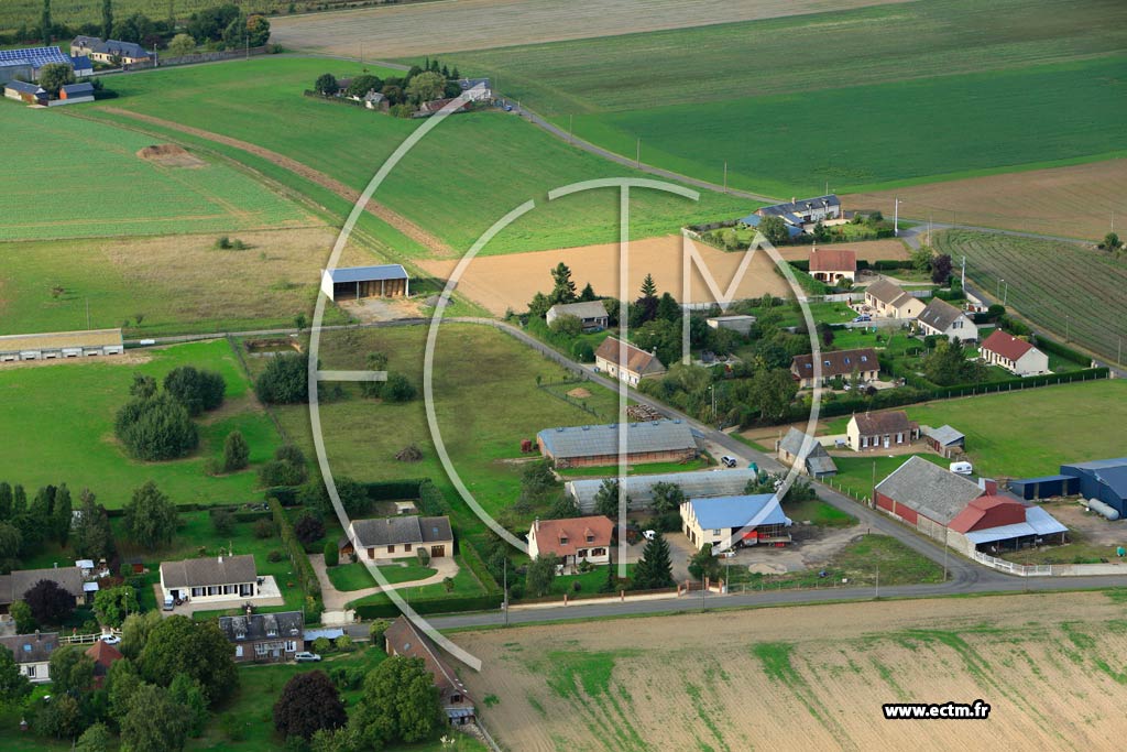 Photo arienne de Buis-sur-Damville (Pommereuil)