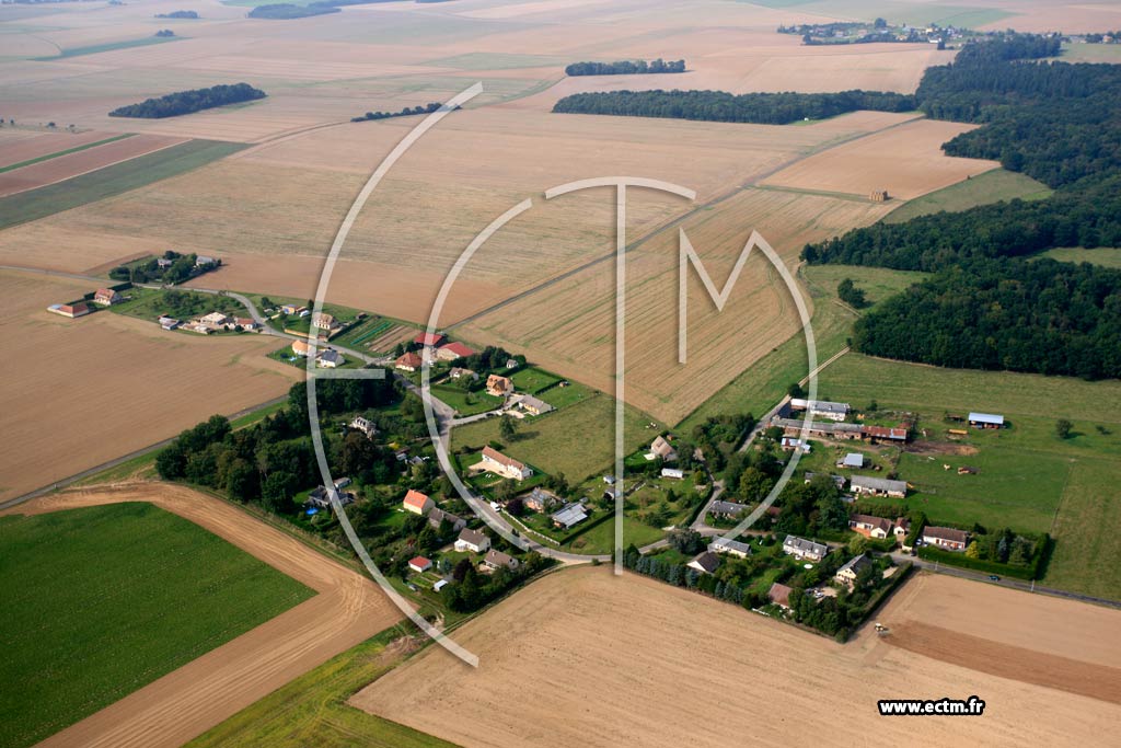 Photo arienne de Brengeville-la-Campagne (Le Mesnil-Pan)