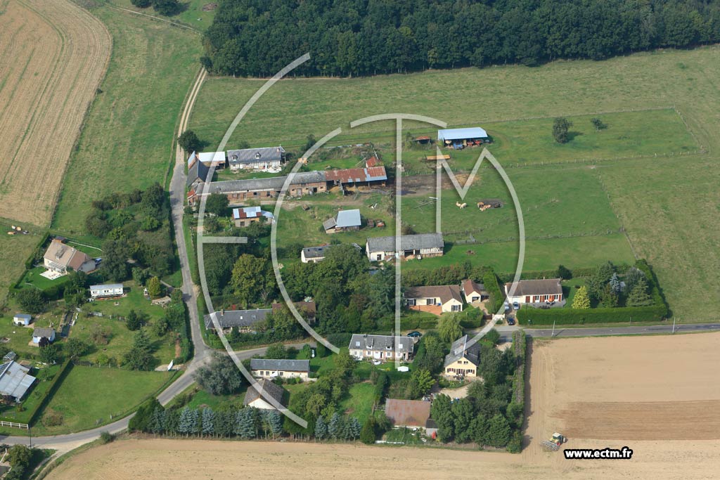 Photo arienne de Brengeville-la-Campagne (Le Mesnil-Pan)