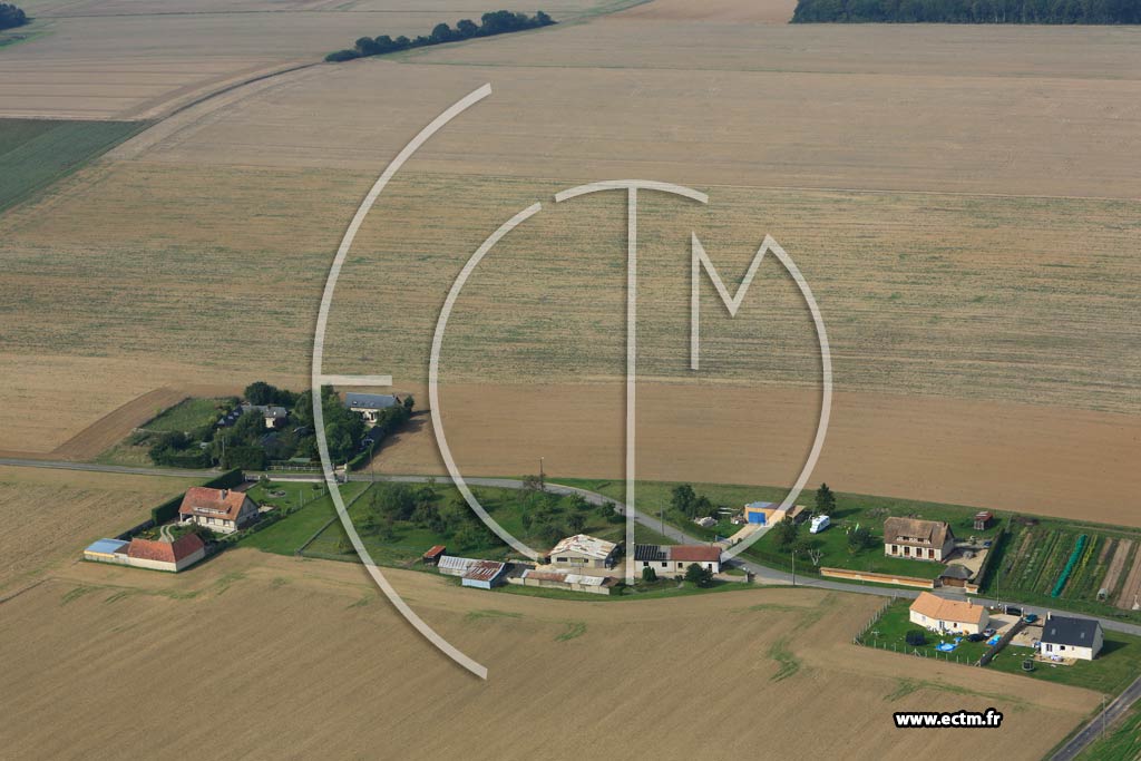 Photo arienne de Brengeville-la-Campagne (Le Mesnil-Pan)