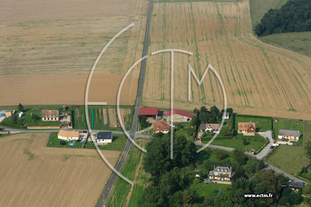 Photo arienne de Brengeville-la-Campagne (Le Mesnil-Pan)