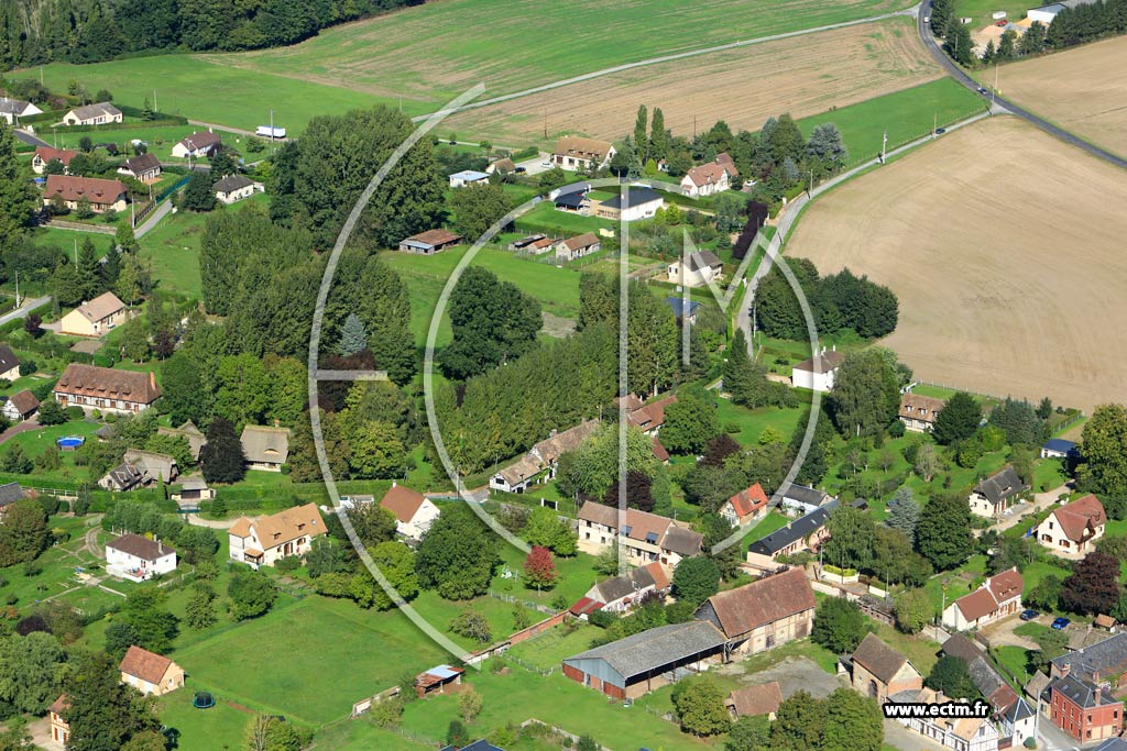Photo arienne de Cailly-sur-Eure