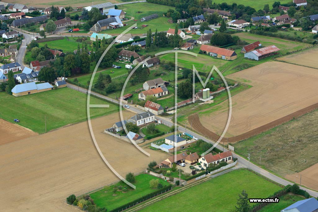Photo arienne de Chavigny-Bailleul (Bailleul)