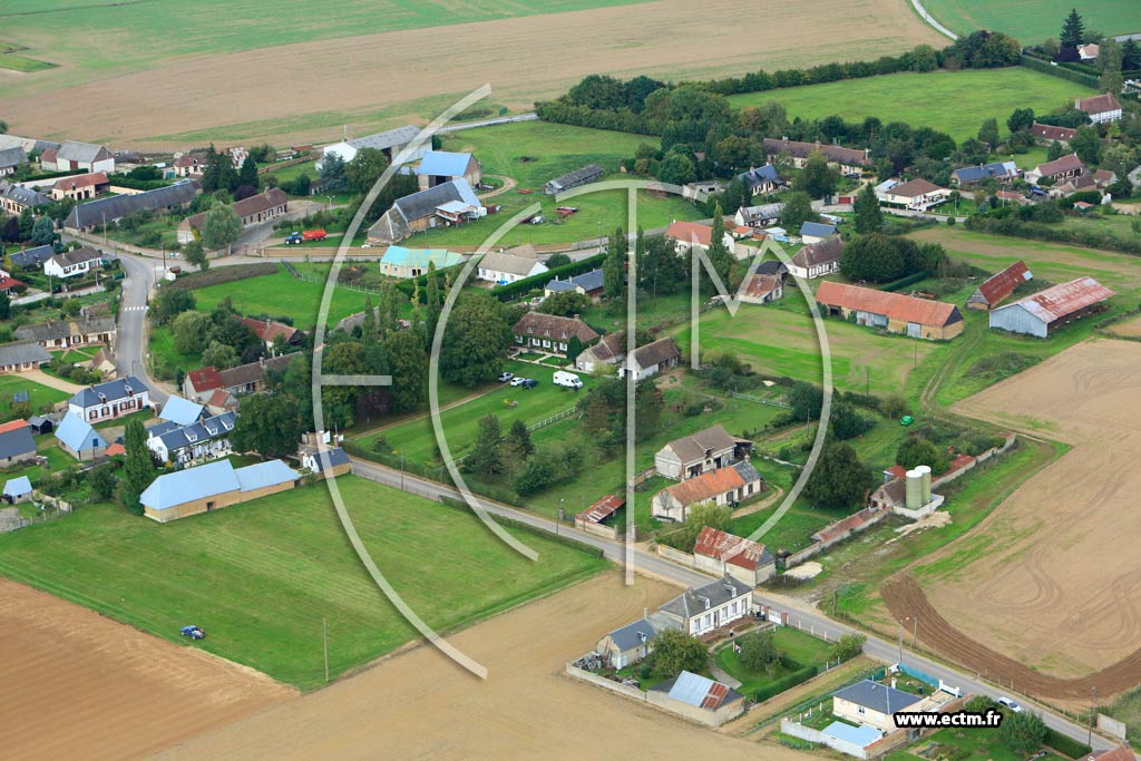 Photo arienne de Chavigny-Bailleul (Bailleul)
