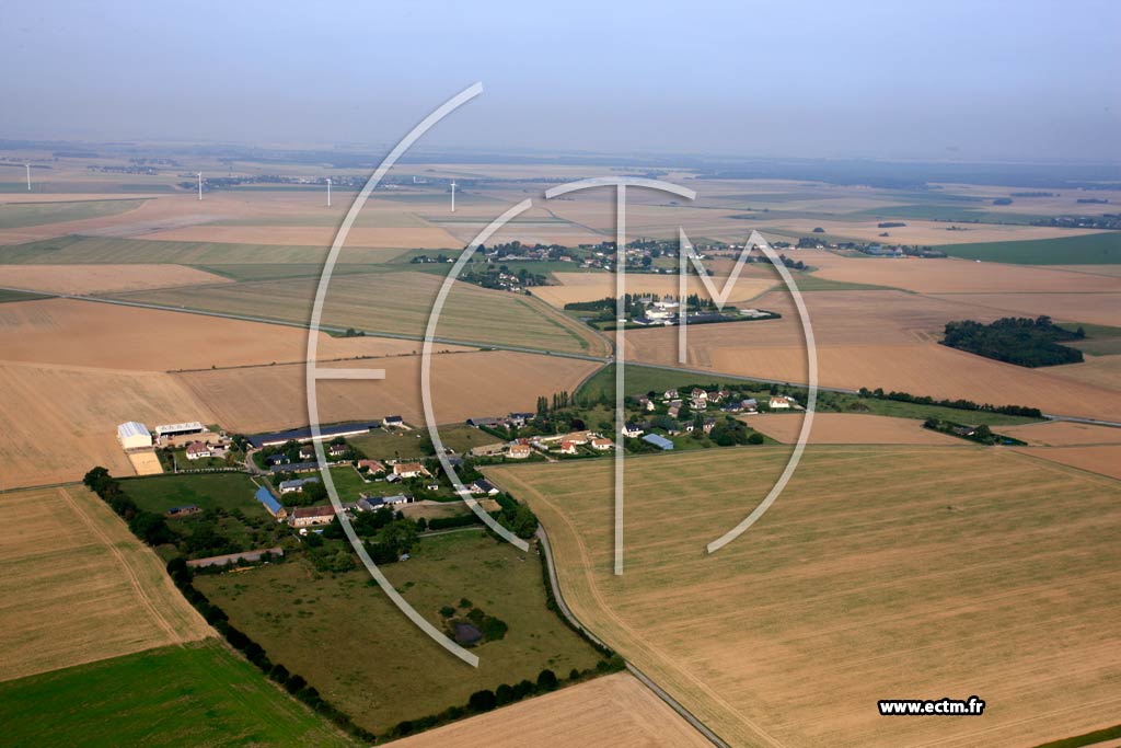 Photo arienne de Claville (Beaulieu)