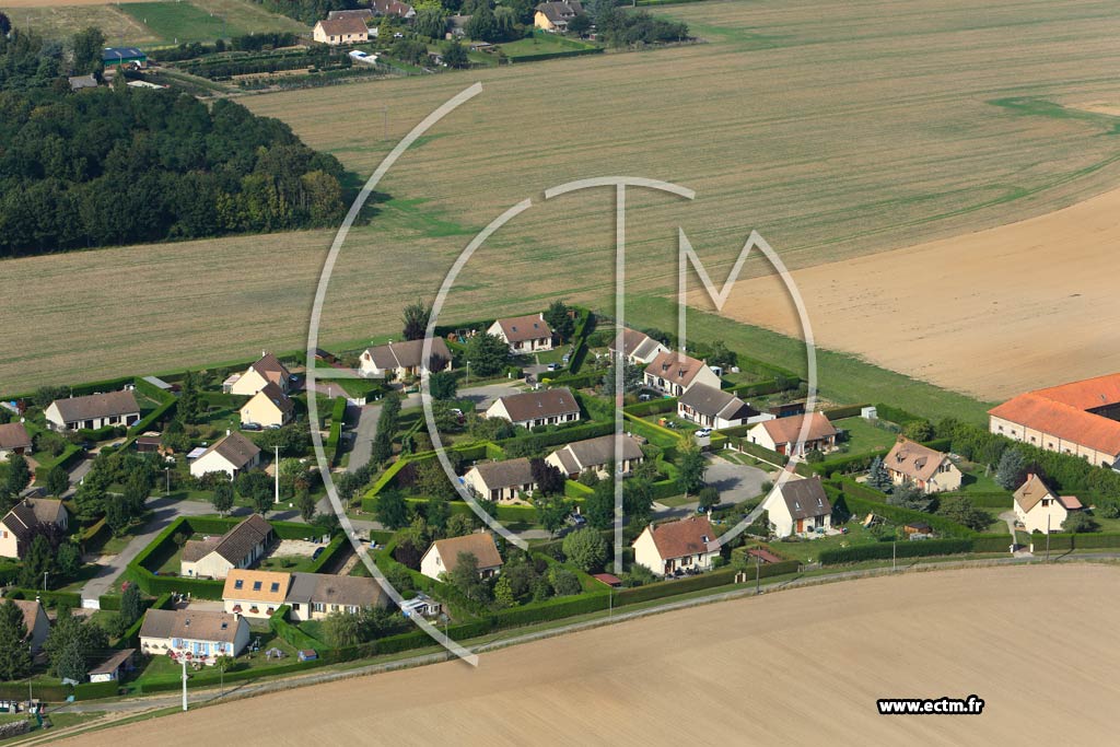 Photo arienne de Claville (Le Bosc Roger)