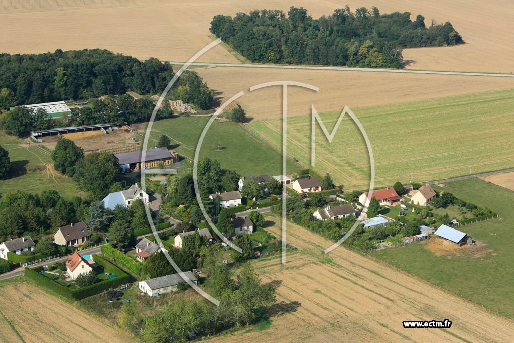 Photo arienne de Claville (Le Bosc Roger)