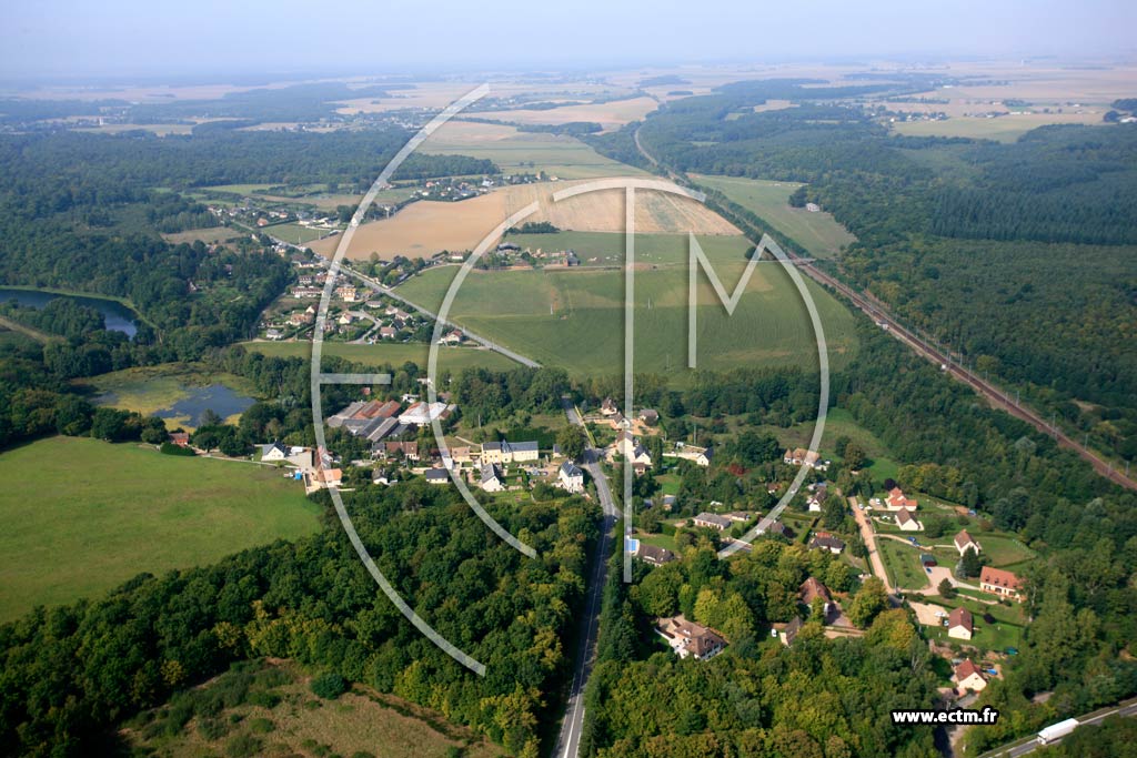 Photo arienne de Le Val Dor - Conches-en-Ouche (La Forge)