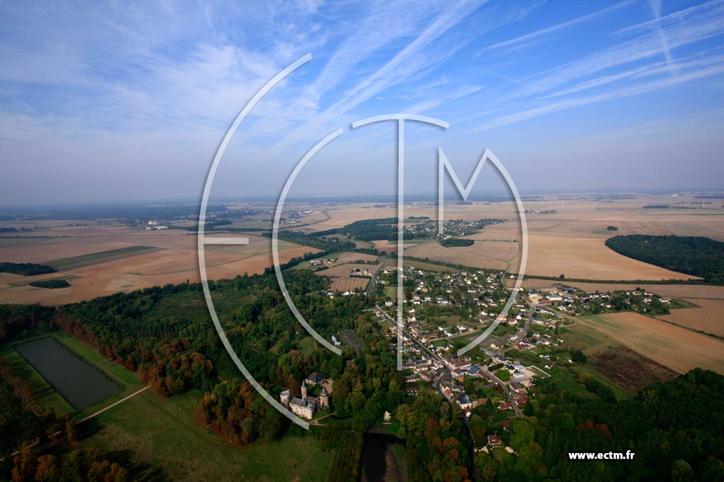 Photo arienne de Cond-sur-Iton