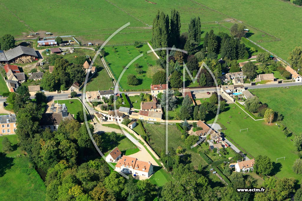 Photo arienne de Croisy-sur-Eure