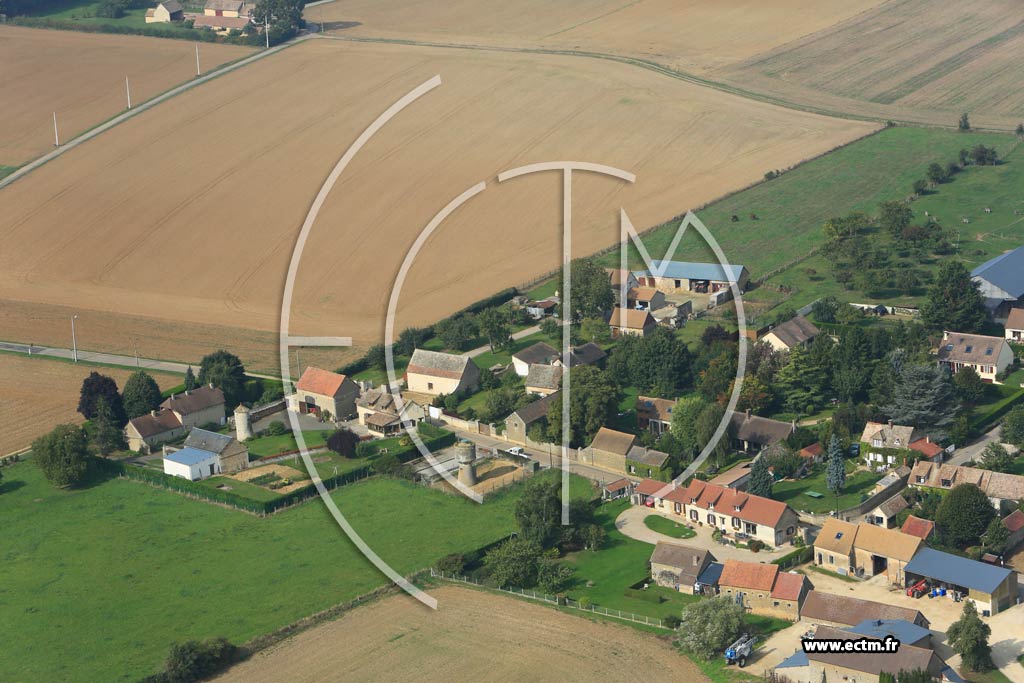 Photo arienne de Croisy-sur-Eure (Le Haut Croisy)