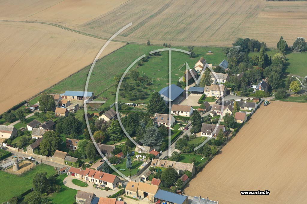 Photo arienne de Croisy-sur-Eure (Le Haut Croisy)