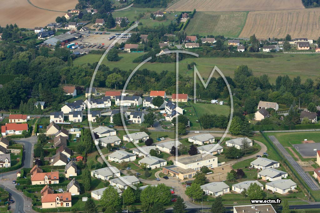 Photo arienne de Damville