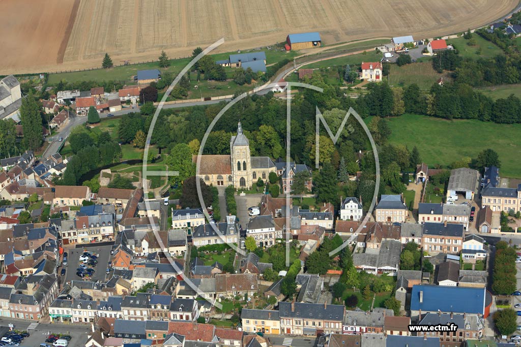 Photo arienne de Damville