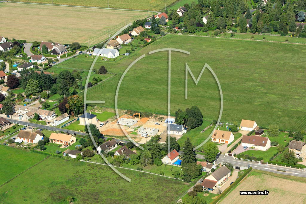 Photo arienne de cardenville-sur-Eure