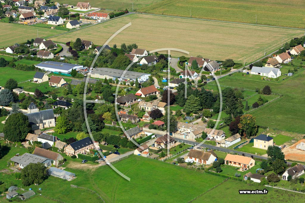 Photo arienne de cardenville-sur-Eure