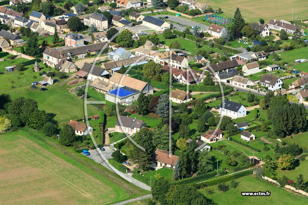 Photo arienne de cardenville-sur-Eure