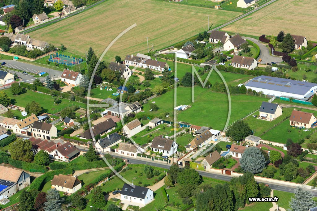 Photo arienne de cardenville-sur-Eure