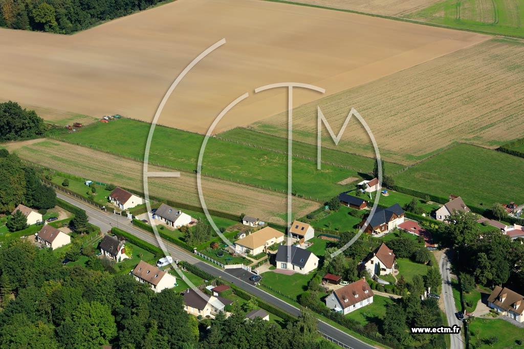 Photo arienne de malleville