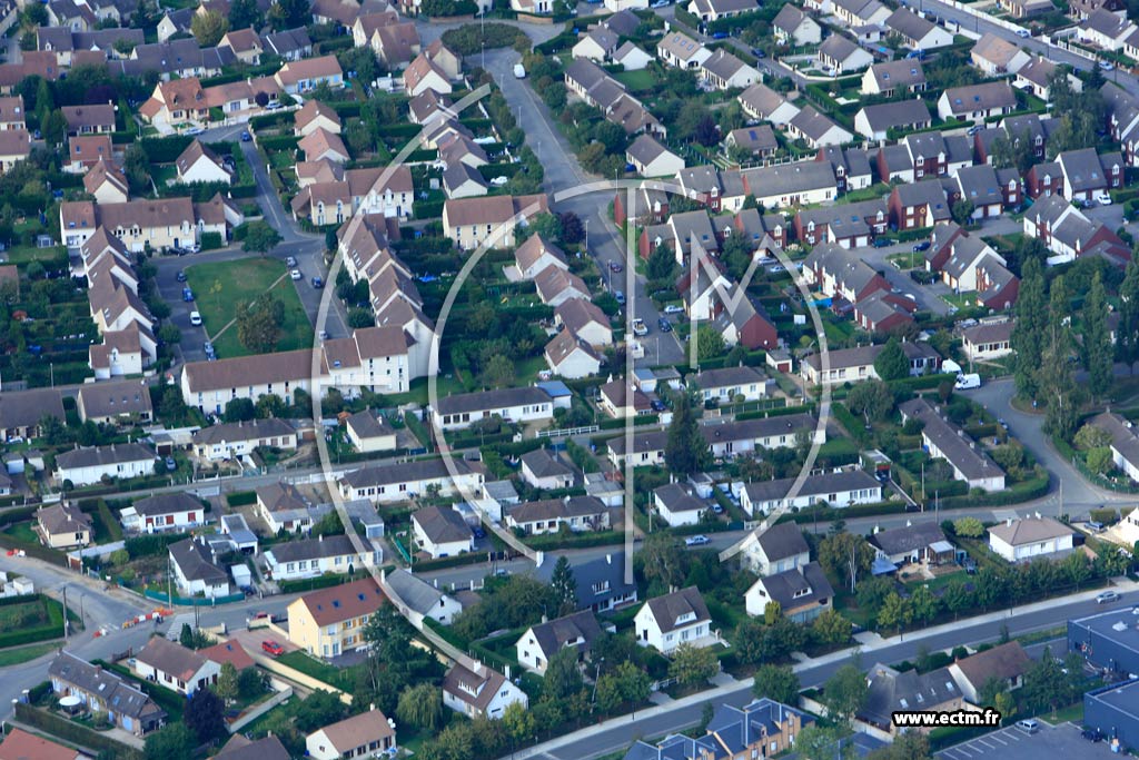 Photo arienne de vreux (Quartier Jacques Cartier)