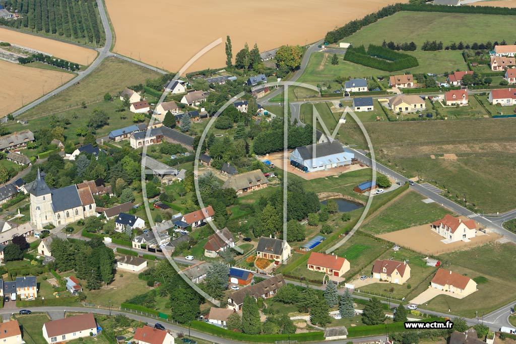 Photo arienne de Ferrires-Haut-Clocher