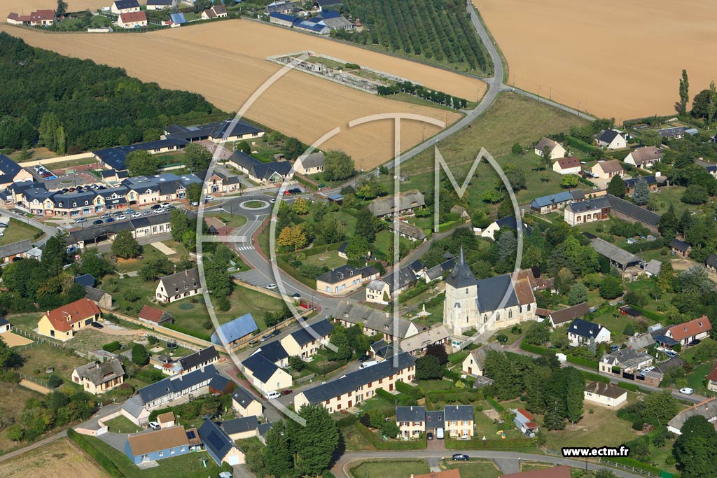 Photo arienne de Ferrires-Haut-Clocher