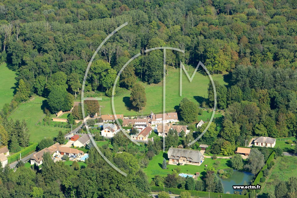 Photo arienne de Fontaine-sous-Jouy