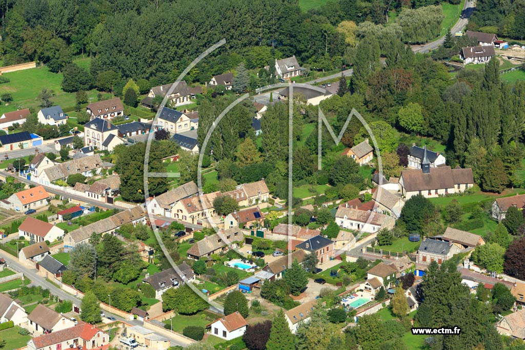 Photo arienne de Fontaine-sous-Jouy