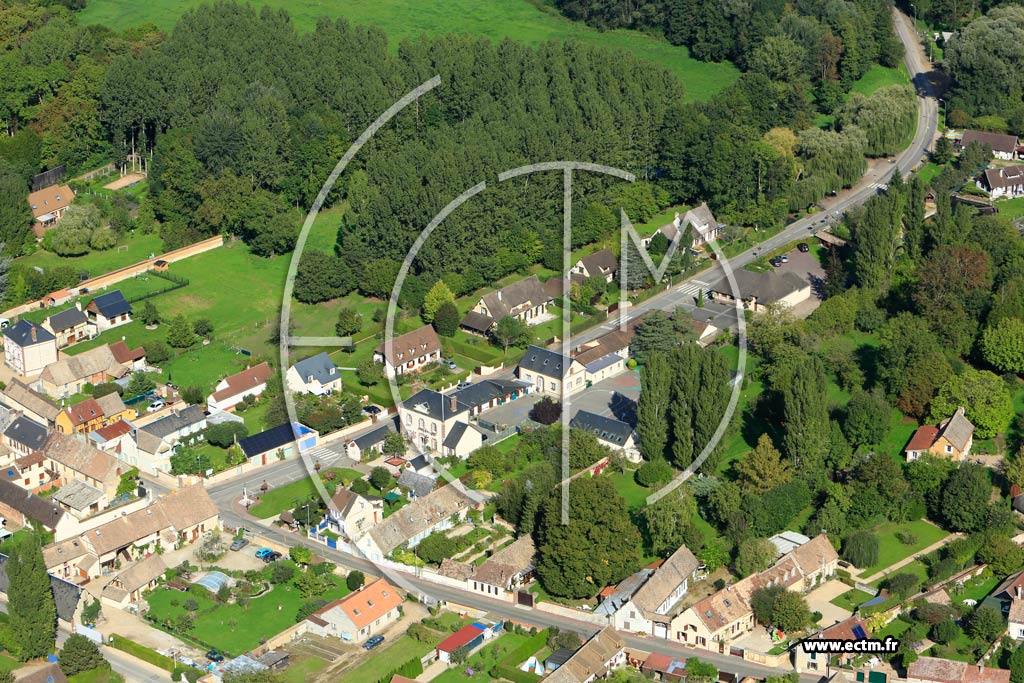 Photo arienne de Fontaine-sous-Jouy