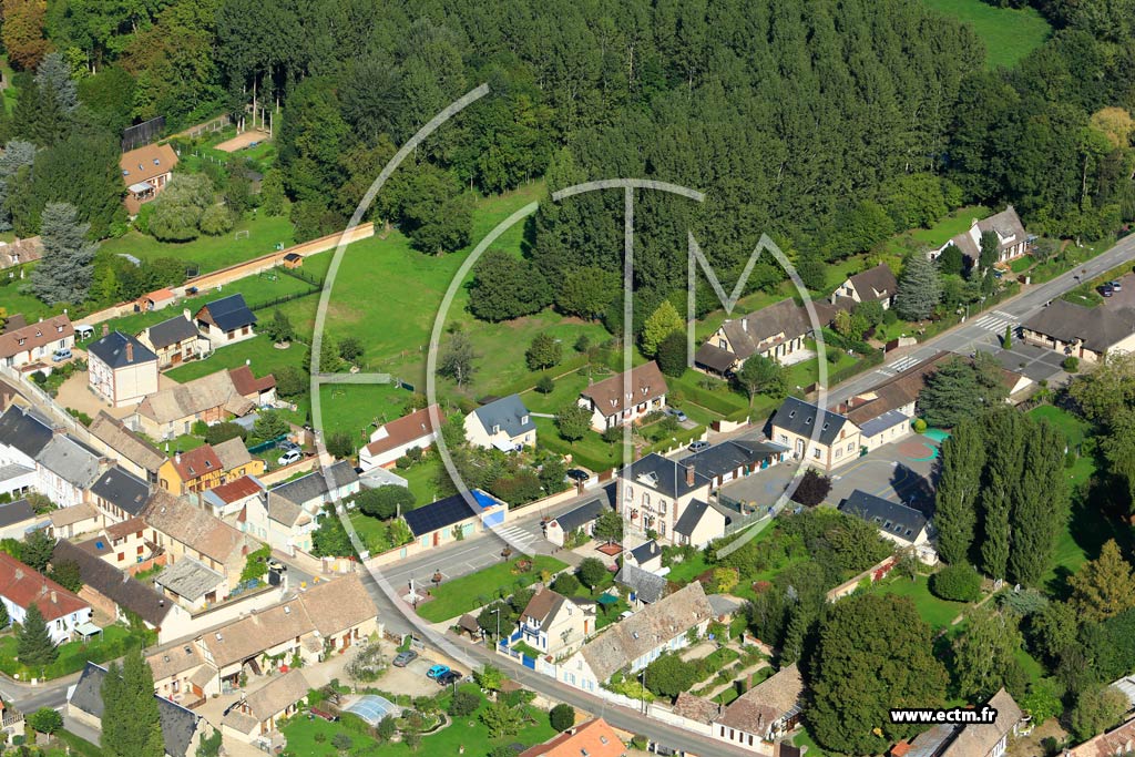 Photo arienne de Fontaine-sous-Jouy