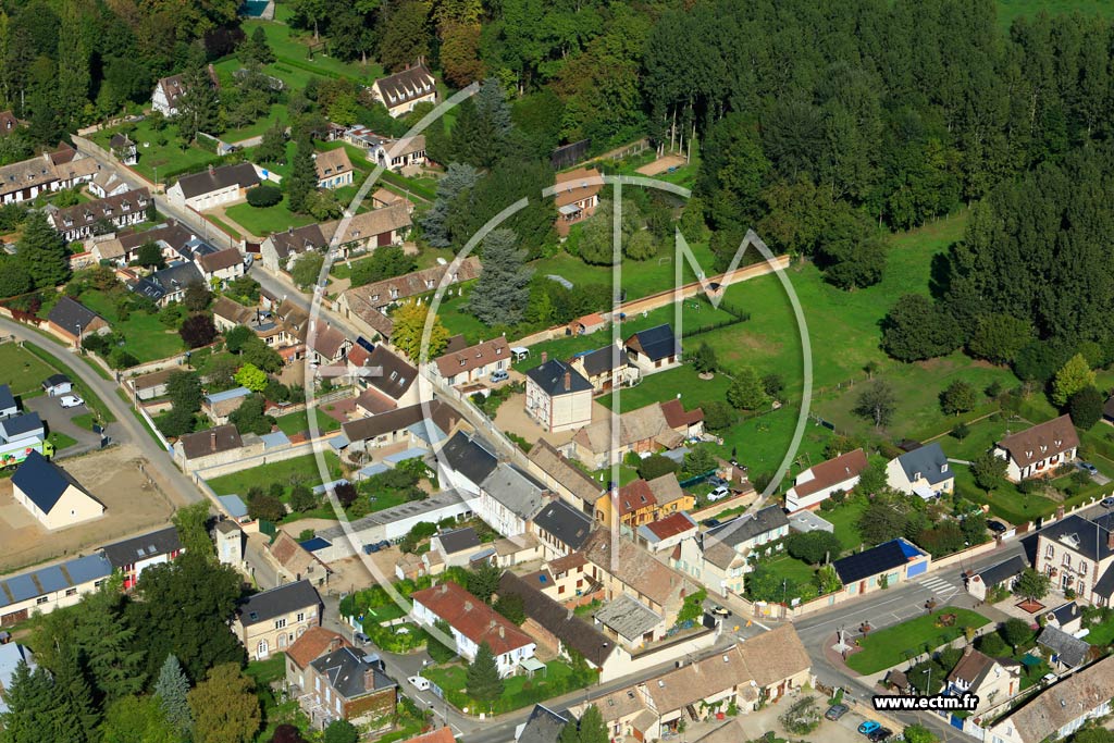 Photo arienne de Fontaine-sous-Jouy