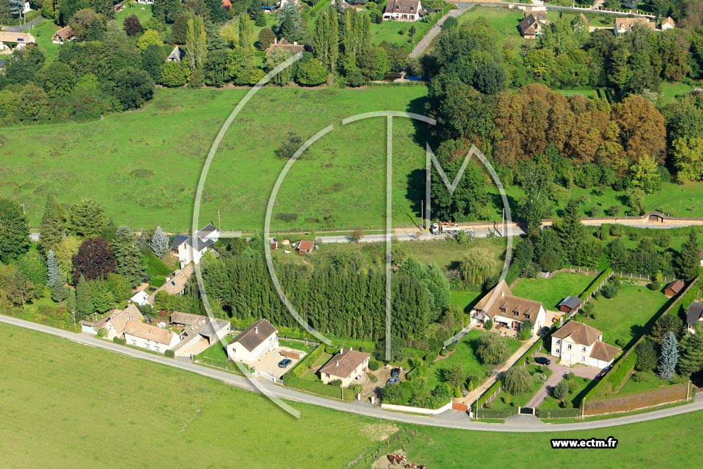 Photo arienne de Fontaine-sous-Jouy