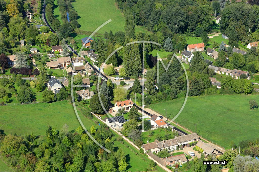 Photo arienne de Fontaine-sous-Jouy