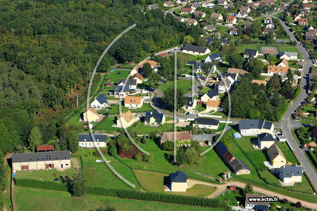Photo arienne de Guichainville (Fumeon)
