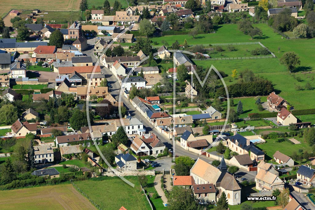 Photo arienne de Jouy-sur-Eure