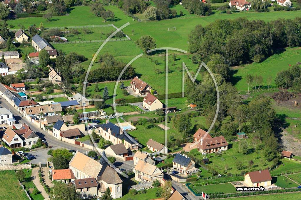 Photo arienne de Jouy-sur-Eure