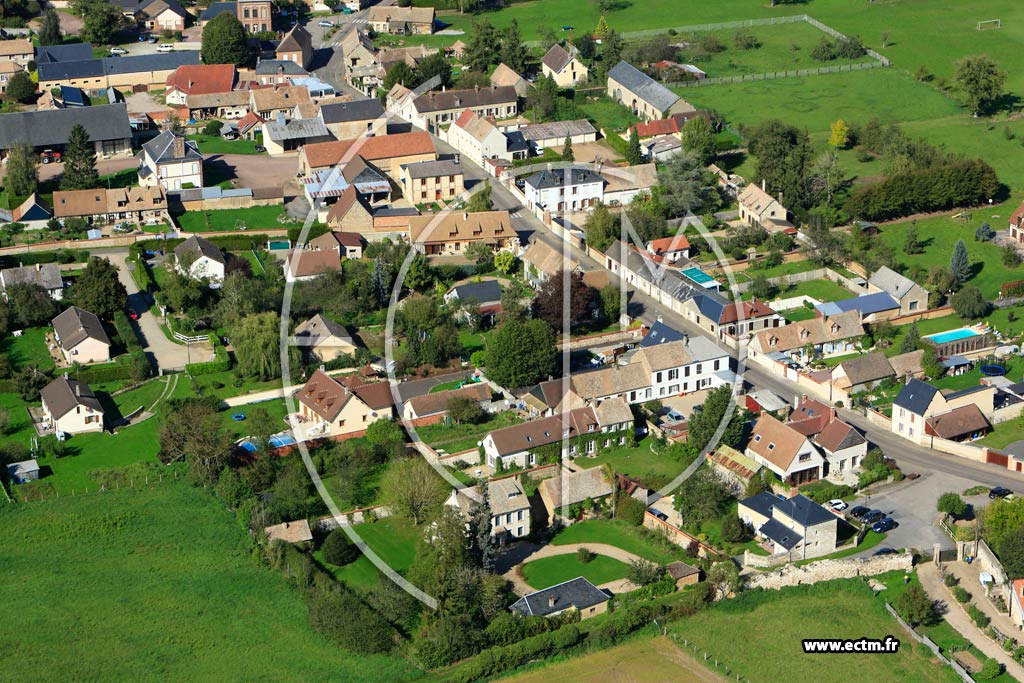 Photo arienne de Jouy-sur-Eure