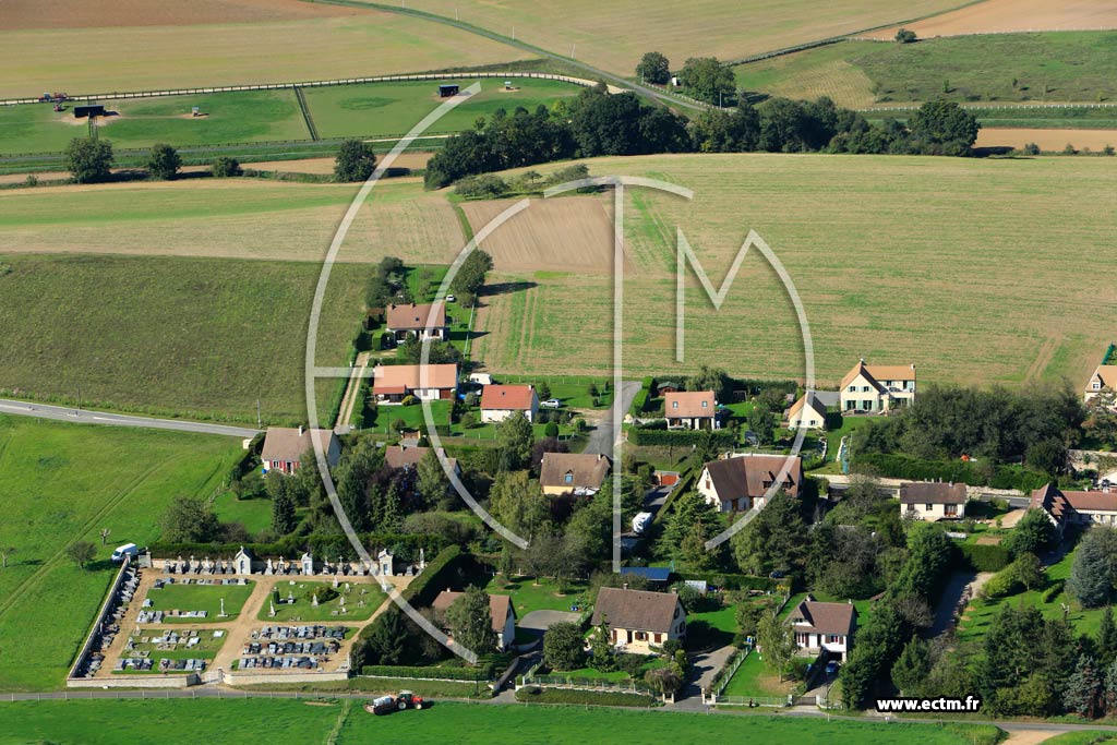 Photo arienne de Jouy-sur-Eure